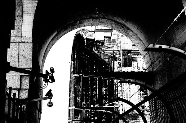 Beyond the arch