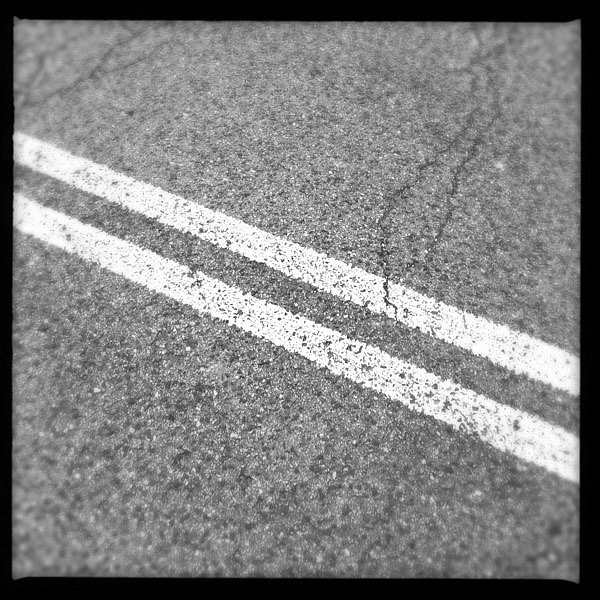 Don't step on the lines